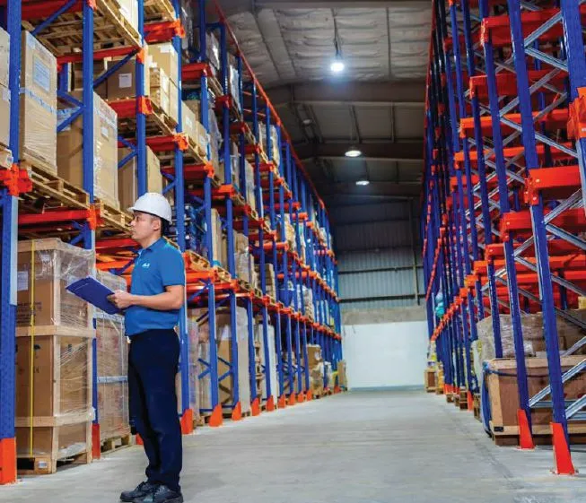 Hình ảnh kho chứa hàng minh hoạ dịch vụ giám định tổn thất tài sản kỹ thuật của công ty EIC.