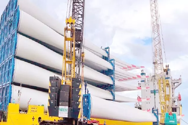 EIC giám định an toàn hàng hải MWS dự án Nhà máy điện gió Hòa Bình 5.