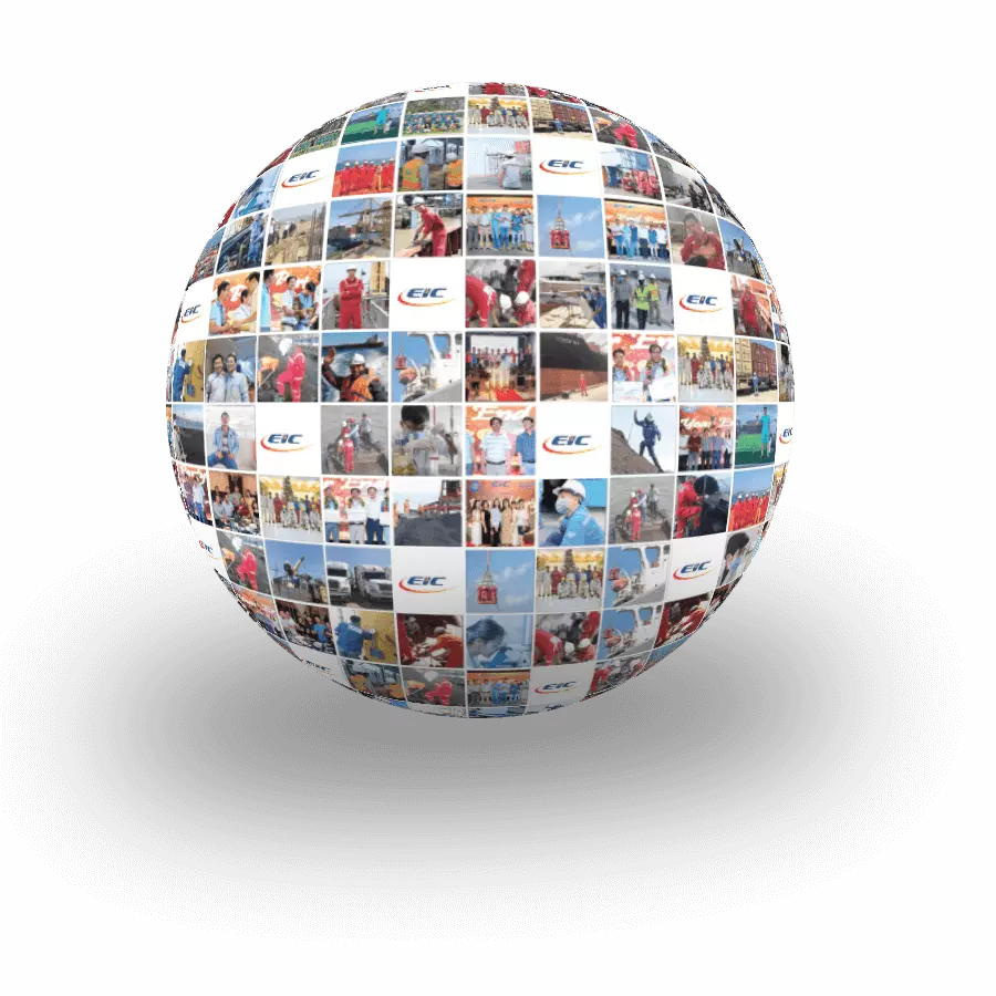 Quả địa cầu hình ảnh công ty CP Giám Định Năng Lượng Việt Nam (EIC)