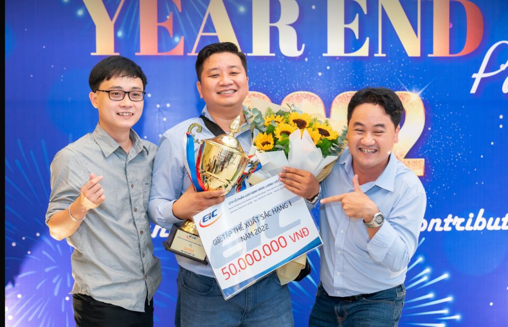 Niềm vui nhận thưởng