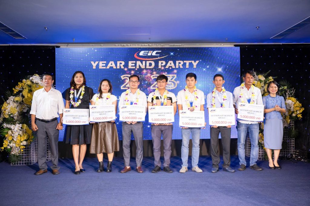 Các cá nhân xuất sắc nhận giải thưởng của EIC