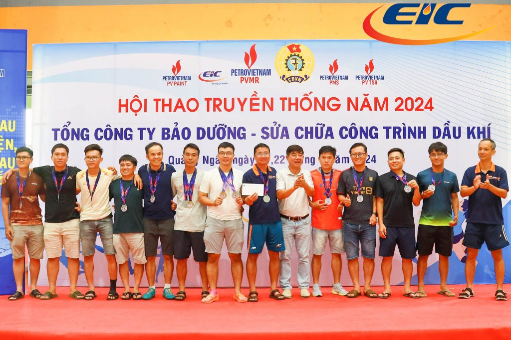 Vận động viên nam EIC và giải thưởng tại hội thao PVMR lần VI năm 2024