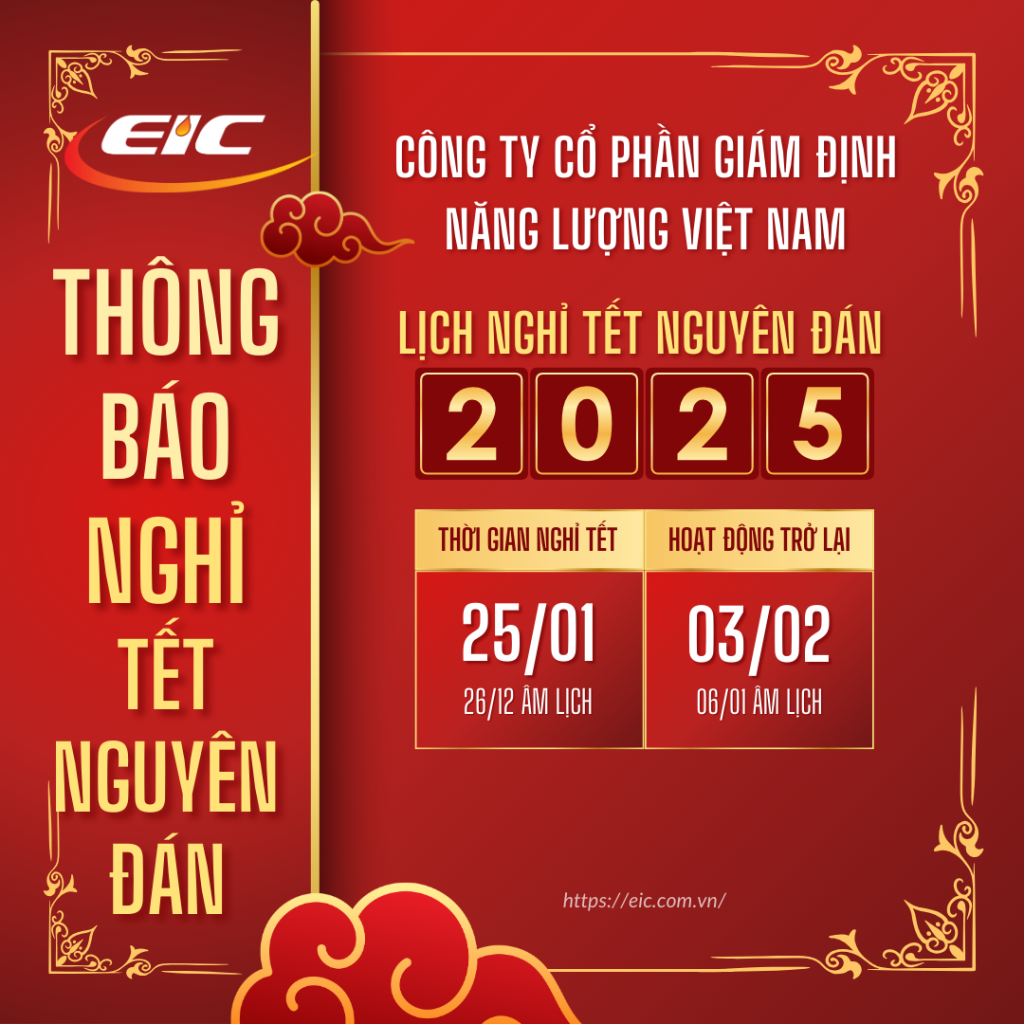 Thông báo nghỉ tết Nguyên Dán Ất Tỵ 2025